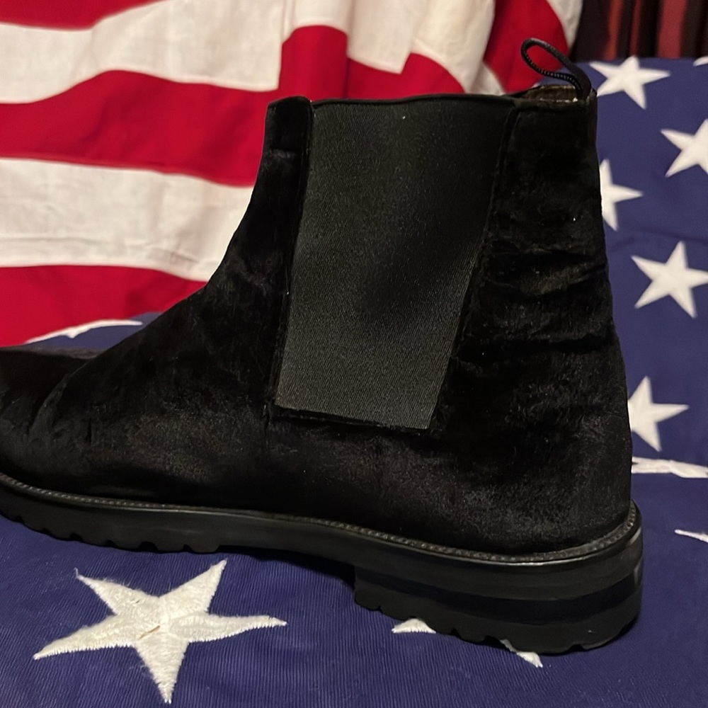Brand New Alberto Guardian Black Velvet Boots - Picture 3 of 8